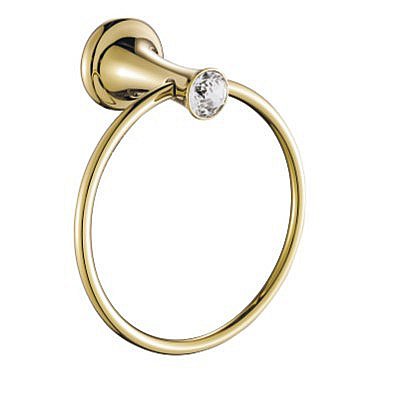 Полотенцедержатель CeramaLux Valencia 88506G золото купить в интернет-магазине сантехники Sanbest