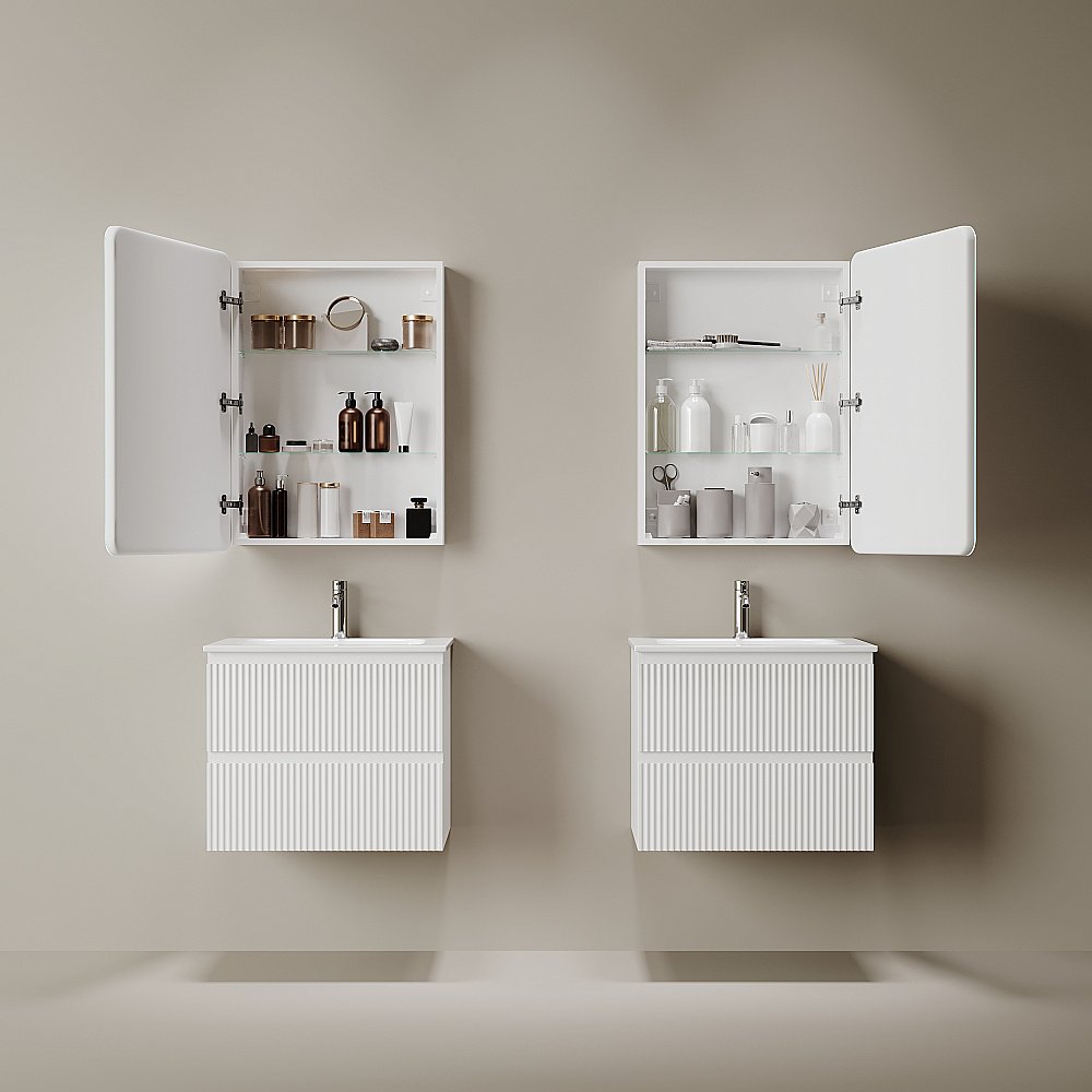 Зеркальный шкаф Sancos Diva DIV600 купить в интернет-магазине сантехники Sanbest