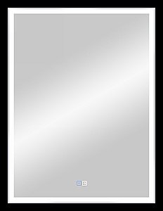 Зеркало с LED-подсветкой Misty ВЕРИТАТЕ 60x80 серое в ванную от интернет-магазине сантехники Sanbest