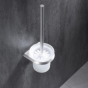 Ершик для унитаза ABBER Nord AA1532SP сатин купить в интернет-магазине сантехники Sanbest