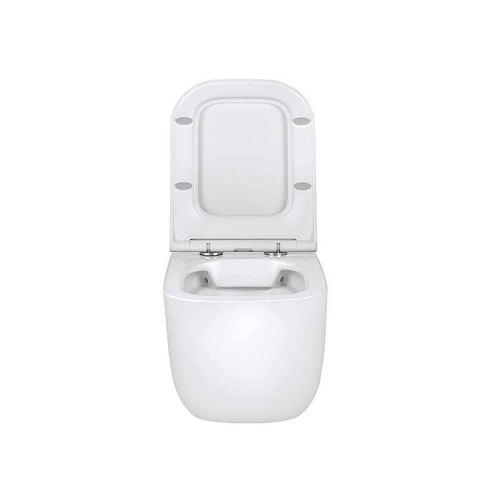 Унитаз подвесной Vincea Form VT1-35 безободковый, с крышкой микролифт, белый купить в интернет-магазине Sanbest