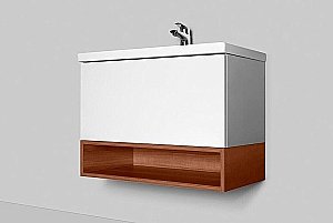 Полка AM.PM Gem M90OHX0600NF 60 орех купить в интернет-магазине сантехники Sanbest