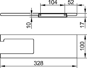 Держатель для туалетной бумаги KEUCO EDITION 400 11573170000 серебро купить в интернет-магазине сантехники Sanbest