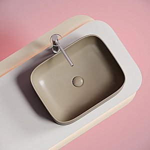 Раковина Ceramica Nova Element 50 CN6052MC капучино матовая купить в интернет-магазине Sanbest