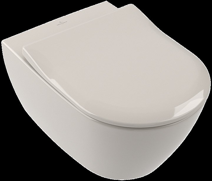 Унитаз подвесной Villeroy&Boch Subway 2.0 5614R0R3 бежевый купить в интернет-магазине Sanbest
