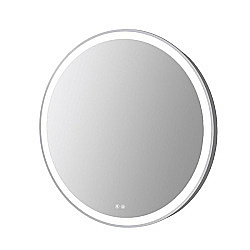 Зеркало Azario Юлия АZ-LED013225 серый матовый в ванную от интернет-магазине сантехники Sanbest