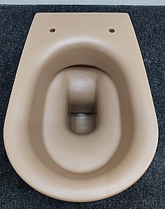 Унитаз приставной Kerasan Nolita 5318 Bruno matt, безободковый купить в интернет-магазине Sanbest