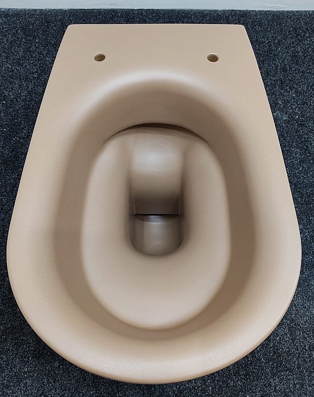 Унитаз приставной Kerasan Nolita 5318 Bruno matt, безободковый купить в интернет-магазине Sanbest