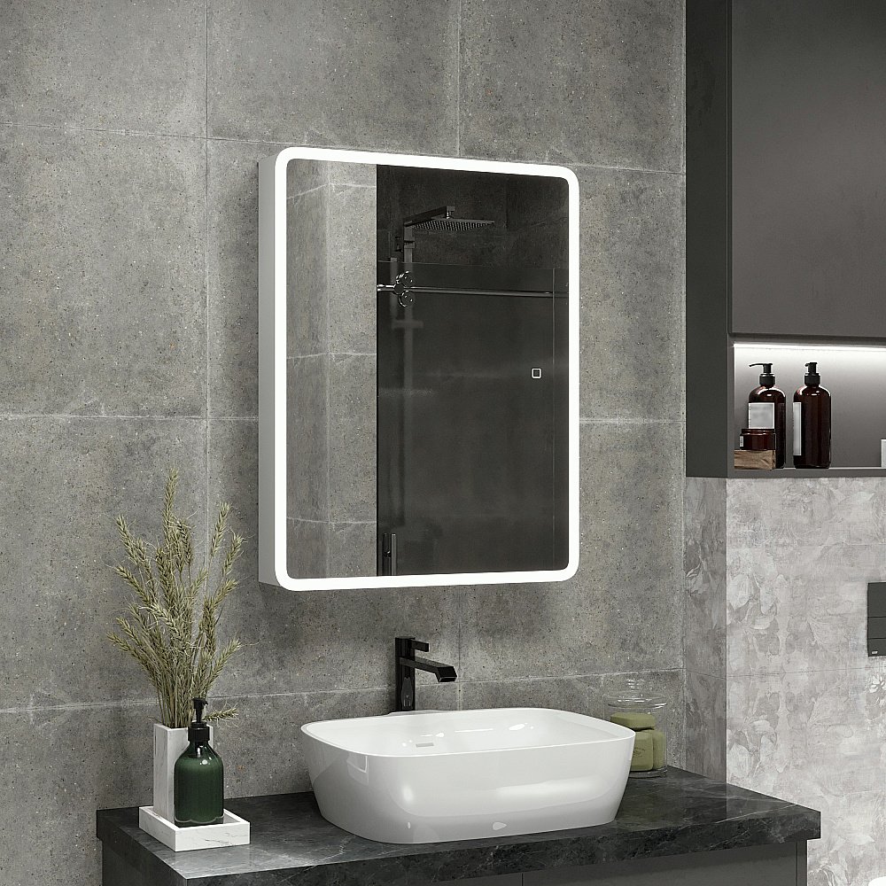 Зеркальный шкаф Taliente Cbled TA-CBled-E6080 60 купить в интернет-магазине сантехники Sanbest