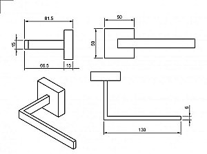 Держатель для туалетной бумаги Cezares PRIZMA-TH04-03/24 золото 24 карат купить в интернет-магазине сантехники Sanbest