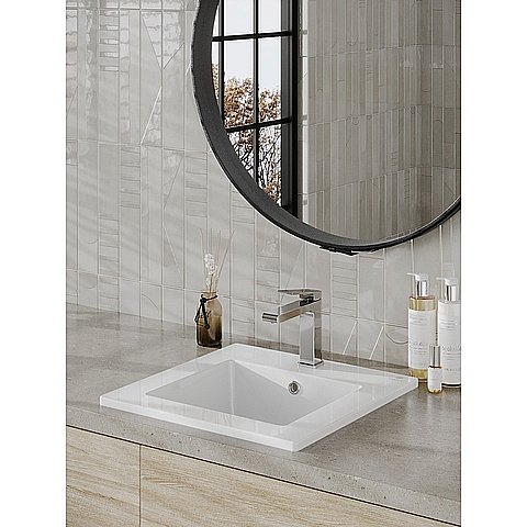 Раковина Orange 42 B03-410w белая купить в интернет-магазине Sanbest