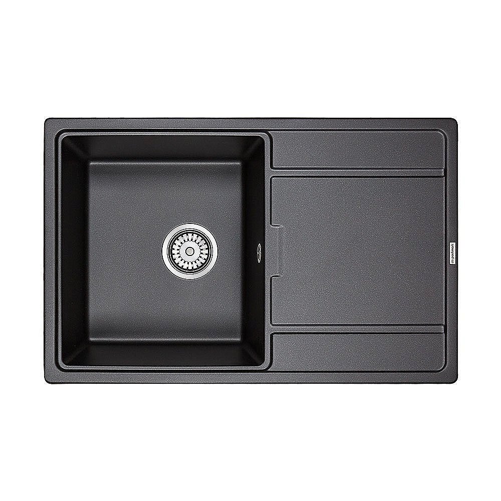 Мойка кухонная Paulmark Flugen PM217850-BL Черная купить в интернет-магазине сантехники Sanbest