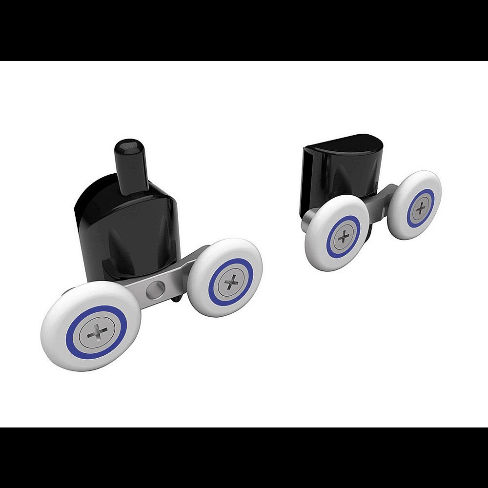 Душевая кабина Black&White GALAXY G8010 85х160 прозрачная/черный купить в интернет-магазине Sanbest