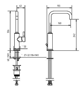 Смеситель для раковины Migliore SIRIUS 28174 золото купить в интернет-магазине сантехники Sanbest
