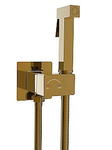 Гигиенический душ со смесителем WeltWasser HIGI Q01 BR бронза купить в интернет-магазине сантехники Sanbest