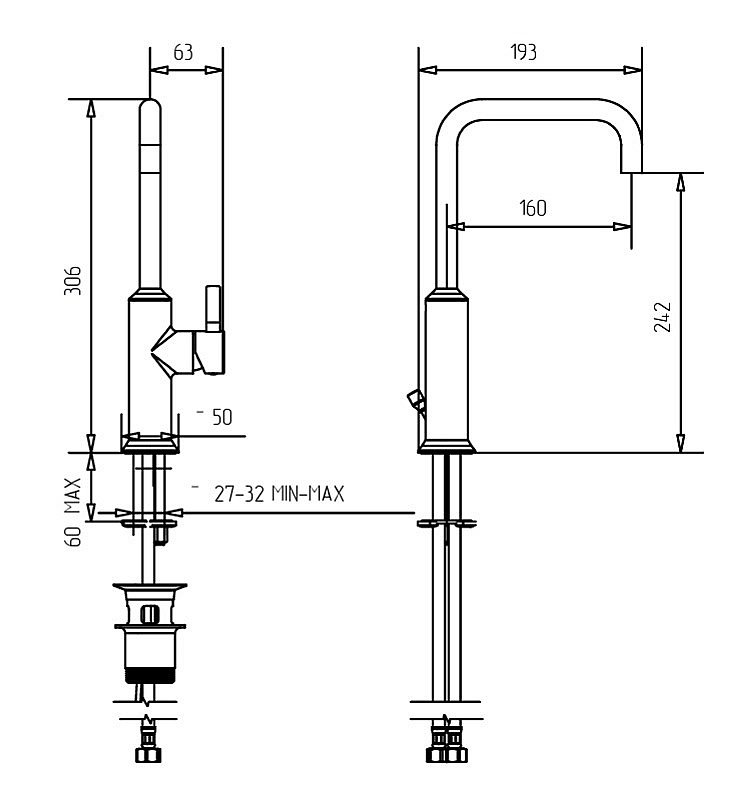 Смеситель для раковины Migliore SIRIUS 28174 золото купить в интернет-магазине сантехники Sanbest