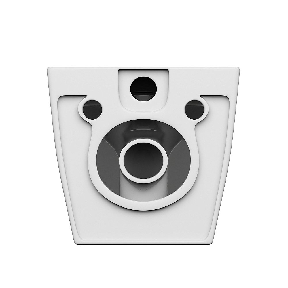 Унитаз подвесной Abber Ultra AC1301 белый, безободковый, с крышкой микролифт купить в интернет-магазине Sanbest