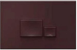 Кнопка для инсталляции ISVEA Axis Piazza 54MJ0112I бордовая матовая купить в интернет-магазине сантехники Sanbest