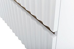 Тумба с раковиной Art&Max ELEGANT 100 белая матовая для ванной в интернет-магазине Sanbest