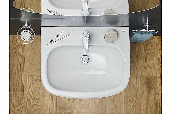 Раковина с полупьедесталом Grohe Euro Ceramic GR2004-2 60 альпин-белая купить в интернет-магазине Sanbest