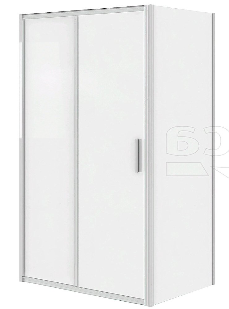 Душевой уголок Roca Area 90х160 стекло прозрачное/профиль хром купить в интернет-магазине Sanbest