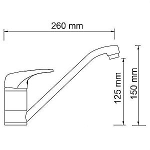 Смеситель для кухни WasserKRAFT Oder 6307 купить в интернет-магазине сантехники Sanbest
