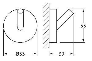 Крючок ARTWELLE Harmonie HAR 001 купить в интернет-магазине сантехники Sanbest