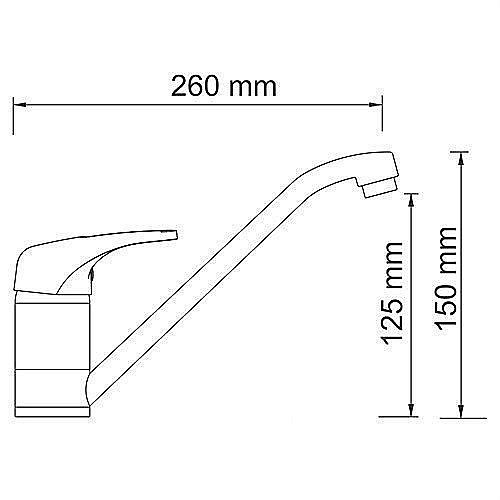 Смеситель для кухни WasserKRAFT Oder 6307 купить в интернет-магазине сантехники Sanbest