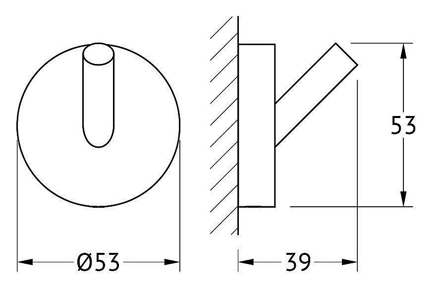 Крючок ARTWELLE Harmonie HAR 001 купить в интернет-магазине сантехники Sanbest