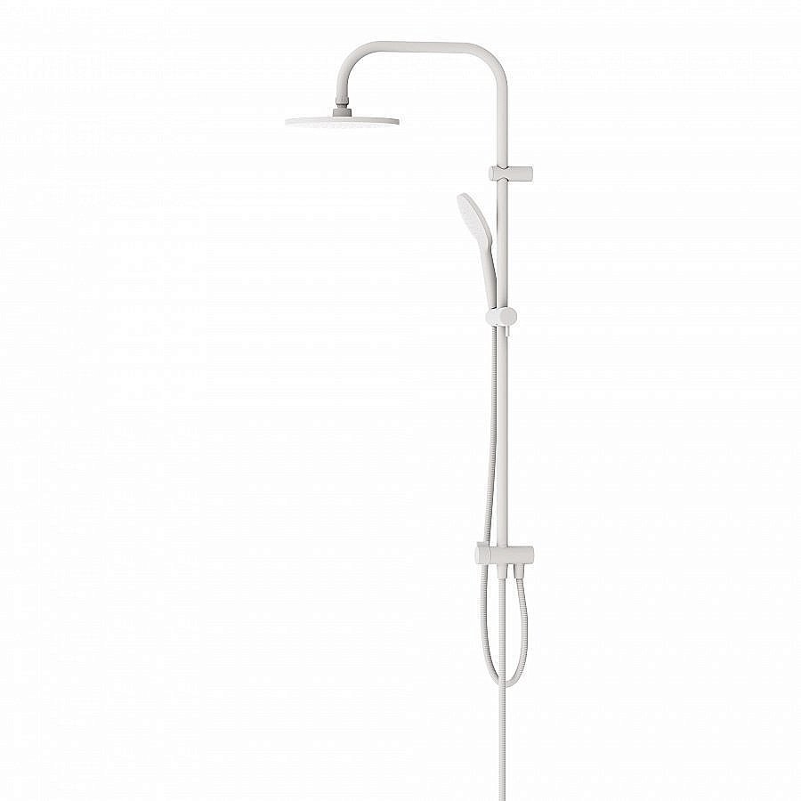 Душевая система Damixa Origin Bit DX977700200 белая матовая купить в интернет-магазине сантехники Sanbest