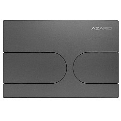 Кнопка для инсталляции Azario NEW-TS AZ-SS-001-GG оружейная сталь матовая купить в интернет-магазине сантехники Sanbest