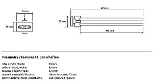 Полотенцедержатель двойной поворотный Bemeta Niki 153104191 купить в интернет-магазине сантехники Sanbest