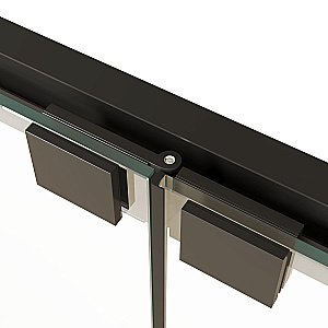 Душевой уголок RGW Passage PA-142B 060814209-14 100x90 стекло прозрачное/профиль черный купить в интернет-магазине Sanbest