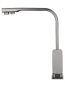 Смеситель для кухни с подключением фильтра WONZON & WOGHAND, Темный графит (WW-88458004-BGM) купить в интернет-магазине сантехники Sanbest