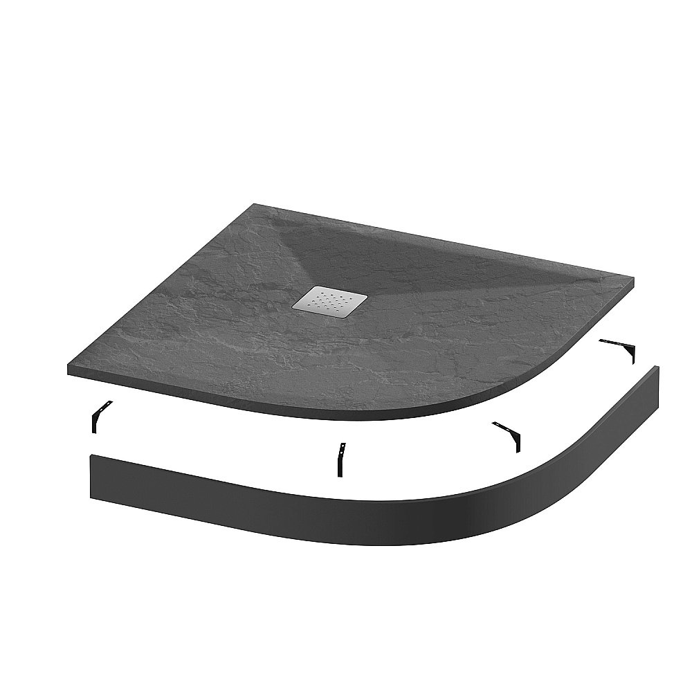 Душевой поддон Grossman STRONG GR-S29090 90x90 графит купить в интернет-магазине Sanbest