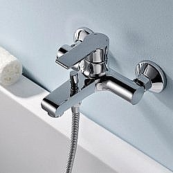 Смеситель для ванны Koller Pool Kvadro Arc KA0100 хром купить в интернет-магазине сантехники Sanbest