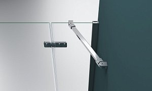 Душевой уголок BelBagno KRAFT A-12 100x100 прозрачный/хром купить в интернет-магазине Sanbest