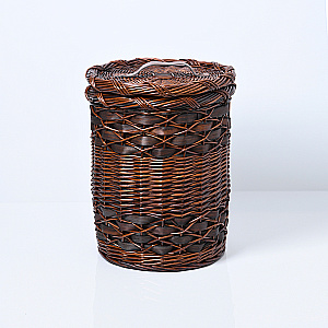 Корзина для белья WasserKRAFT Bever 240 WB-240-M темно-коричневый купить в интернет-магазине сантехники Sanbest