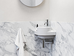 Раковина Ravak Yard 280 C XJX0E228001 белый матовый купить в интернет-магазине Sanbest