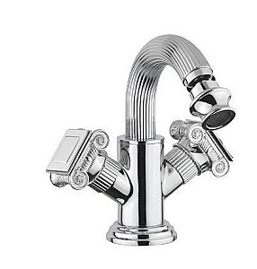 Смеситель для биде Cezares OLIMP-BS2-01-O хром купить в интернет-магазине сантехники Sanbest