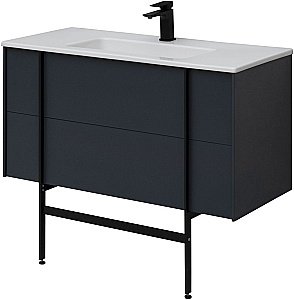 Тумба с раковиной Allen Brau REALITY 1.32008.AM 121 антрацит матовый для ванной в интернет-магазине Sanbest