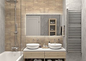 Зеркало ART&MAX PERUGIA 120 AM-Per-1200-800-DS-F в ванную от интернет-магазине сантехники Sanbest