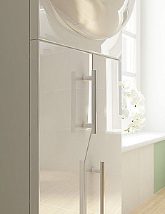 Тумба с раковиной Vigo Grand 450 белая для ванной в интернет-магазине Sanbest