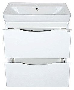 Тумба с раковиной напольная Misty Венера 80 белая для ванной в интернет-магазине Sanbest