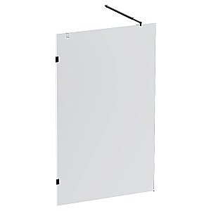 Душевое ограждение AM.PM X-Joy W94WI 120 W94WI-120-F1-BTE стекло прозрачное/профиль черный купить в интернет-магазине Sanbest