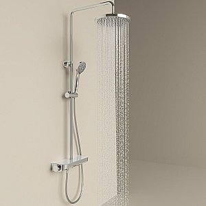 Душевая система Sancos Teo SC11002CH хром купить в интернет-магазине сантехники Sanbest