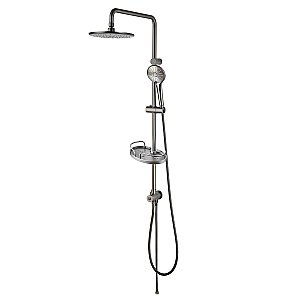 Душевая система Lemark Bronx LM3788GM графит купить в интернет-магазине сантехники Sanbest