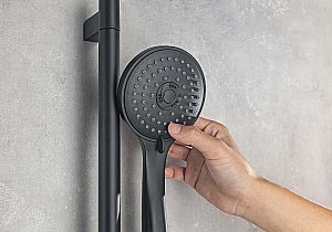 Набор смесителей Aquatek Вега AQ1030MB черный матовый купить в интернет-магазине сантехники Sanbest