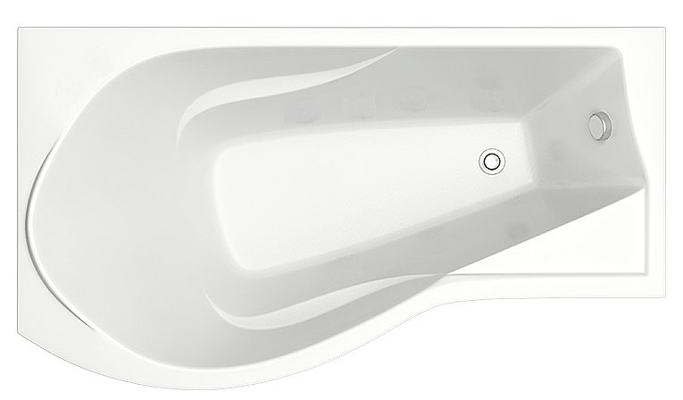 Ванна акриловая BAS Капри 170x95 купить в интернет-магазине Sanbest