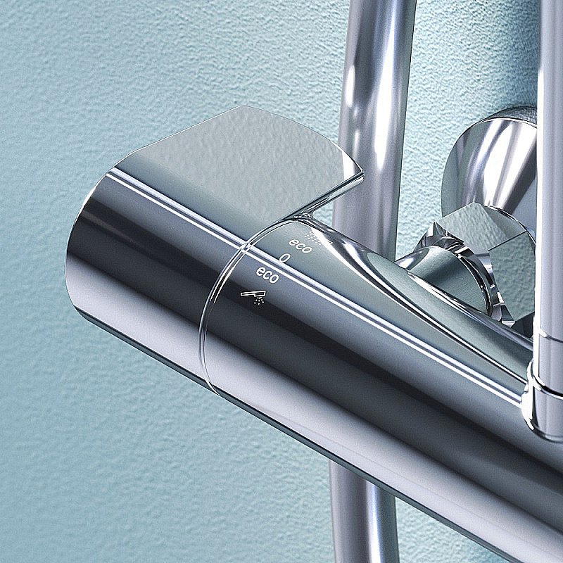 Душевая система AM.PM X-Joy F0785A400 хром купить в интернет-магазине сантехники Sanbest